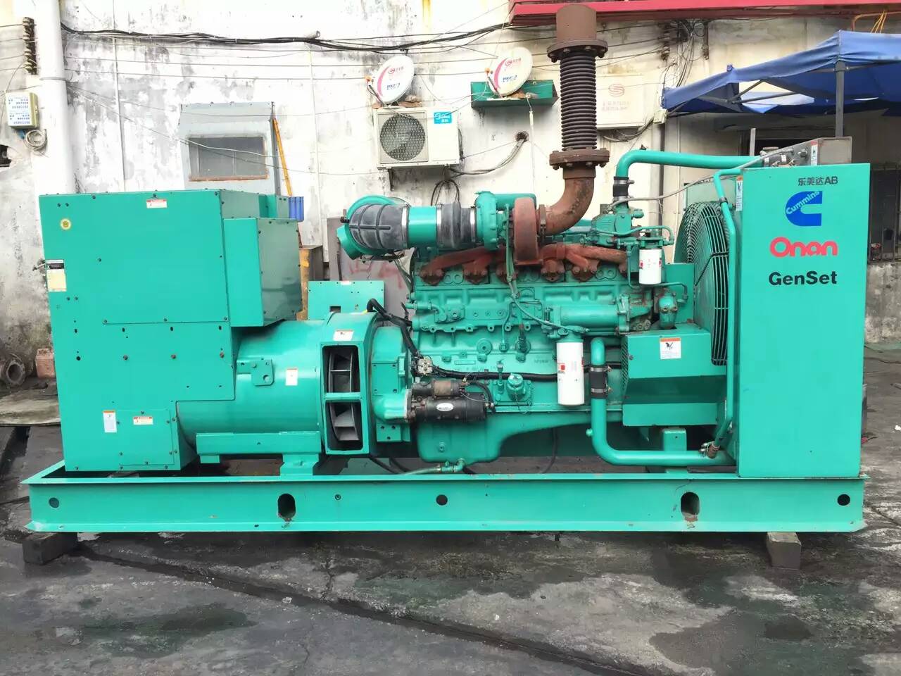 依安租赁发电机-柴油发电机不正常冒烟的原因