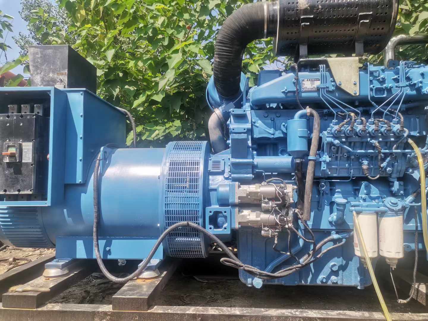 依安详细说明降低 800kW 柴油发电机输出电流波动的方法